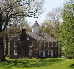 Tusculum's old college building 