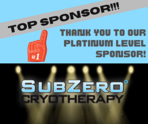 Top Sponsor Thank you to SubZero Cryotherapy