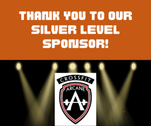 Thank you sponsor to Crossfit Arcane