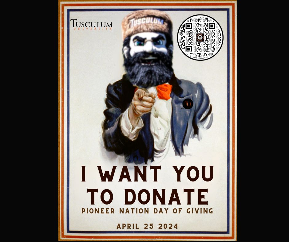 I want you to donate graphic
